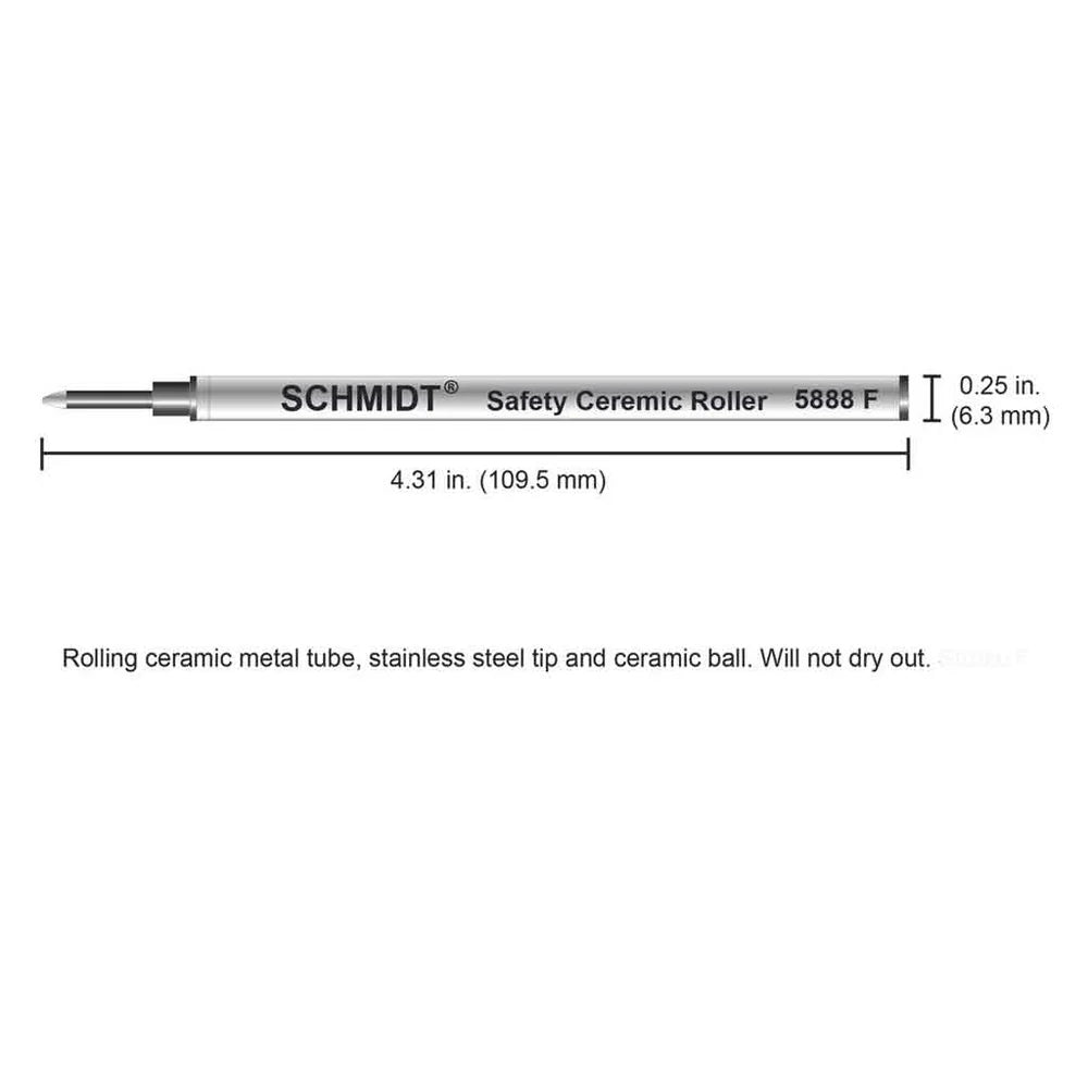Roller Ball ink refill for roller style pens