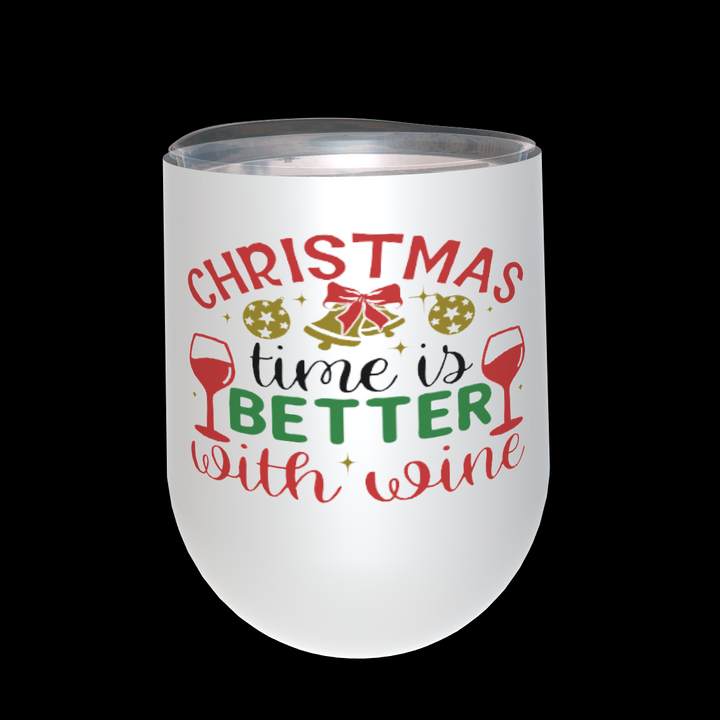 Christmas Wine Tumbler