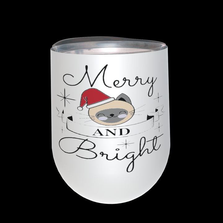 Christmas Wine Tumbler