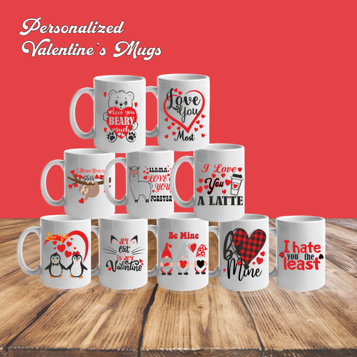 Valentines Day- Personalized 11 Oz Coffee Mug