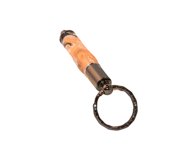 Orange Ashes CIgar Punch Key Chain