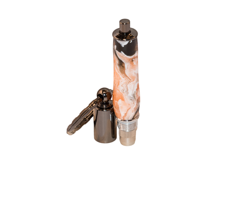 Orange Ashes CIgar Punch Key Chain